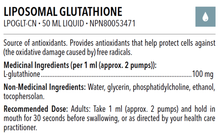 Load image into Gallery viewer, Liposomal Glutathione

